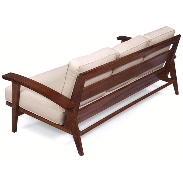 French sofa, in the style of Charlotte Perriand's