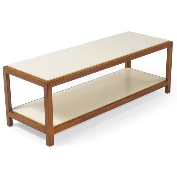 Edward Wormley coffee table, by Dunbar ash