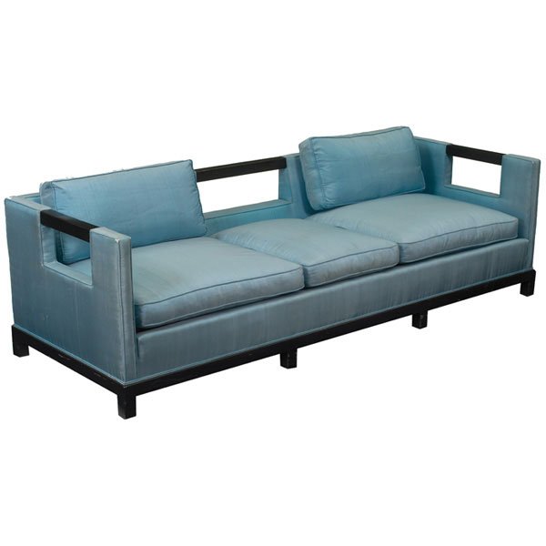 1960s sofa, maker unknown, Dunbar style