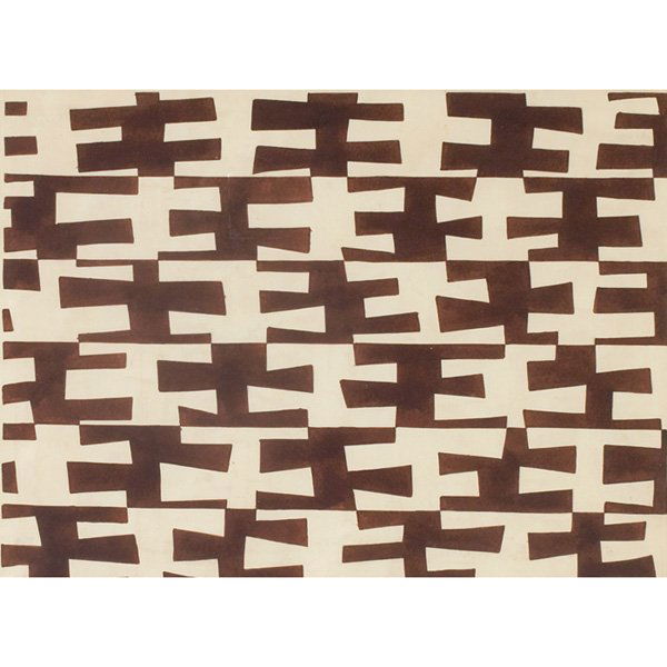 Angelo Testa "Abstract Composition," c. 1970, wate: Angelo Testa (American, 1918-1984) "Abstract Composition," c. 1970, watercolor, 12" x 16", estate stamped lower right, framed