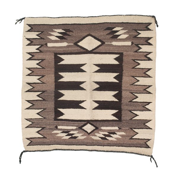 Navajo saddle blanket, c. 1920