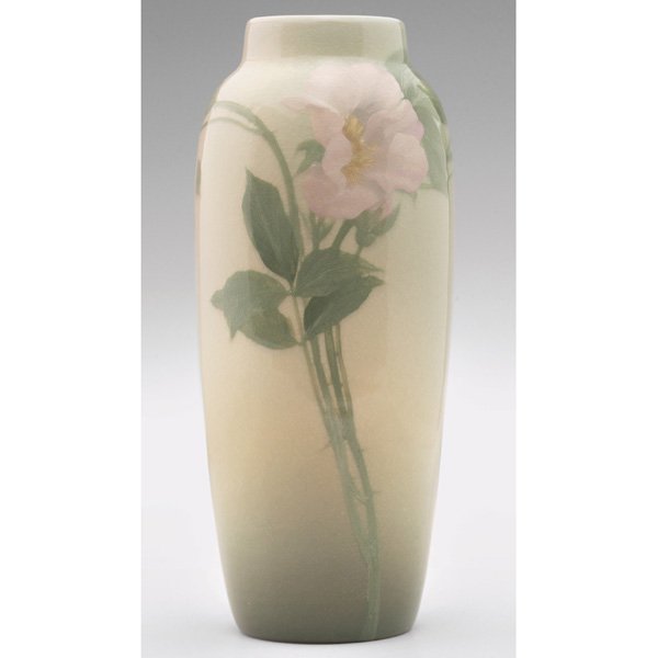 Rookwood vase, Iris glaze Ed Diers