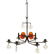 841: Erik Hoglund chandelier, Boda Nova, Sweden glass