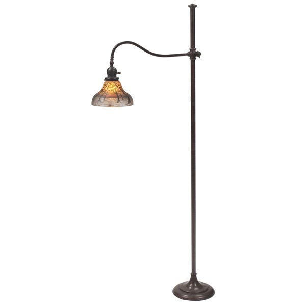 Handel floor lamp, adjustable arm supports 