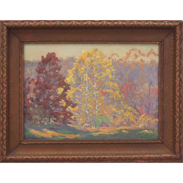Carl Rudolph Krafft, Ozark Mountains, oil