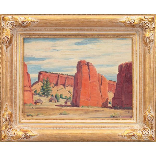 Charles Henry Reynolds, The Haystacks, oil