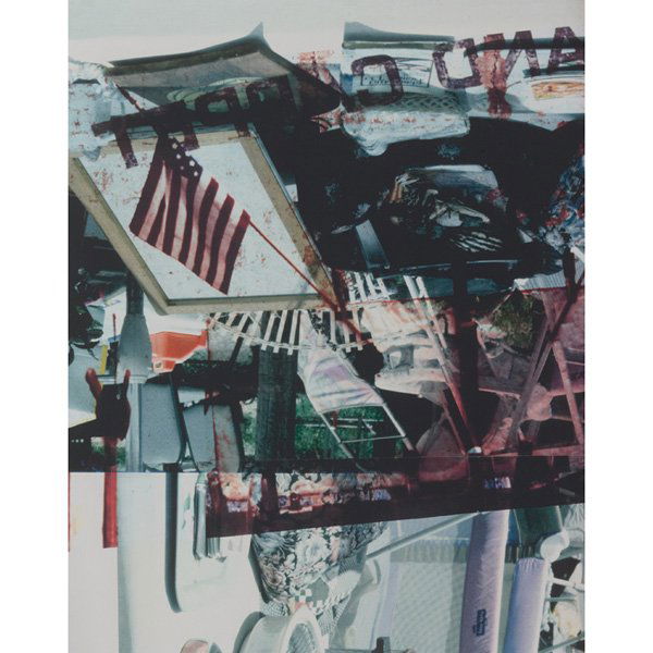 Robert Rauschenberg, Kennedy for Senate, color pri: Robert Rauschenberg (American, 1925-2008) "Kennedy for Senate," 2000, color print, 34.75" x 25.75", pencil signed and numbered, edition of 100, unframed