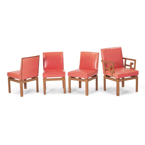Baker Furniture dining table and chairs - 3