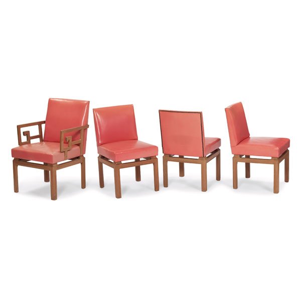 Baker Furniture dining table and chairs - 4
