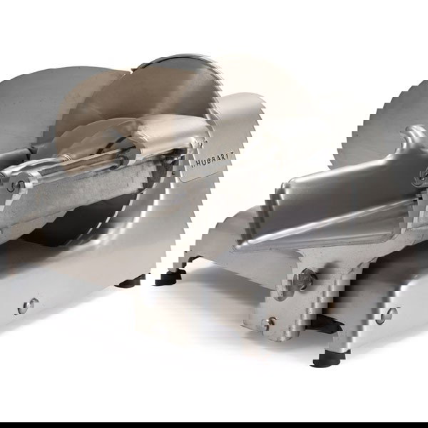 Egmont Arens "Streamliner" meal slicer Hobart: Egmont Arens and Theodore Brookhart "Streamliner" meal slicer, by Hobart, 1940s, aluminum, signed with paper label and metal tag, 17"w x 20"d x 13.5"h, excellent condition