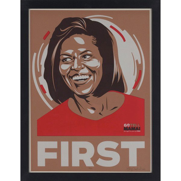 Ray Noland (American, contemporary) "First,": Ray Noland (American, contemporary) "First," 2008, pair of screen prints, (one shown), 23" x 17", pencil signed, dated and numbered, editions of 250 and 100, framed