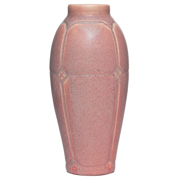 Rookwood vase, incised Arts & Crafts design