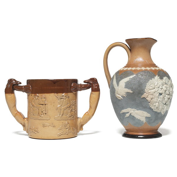 Royal Doulton mug, w/ Royal Doulton ewer