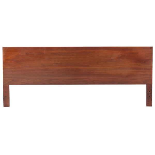 George Nelson headboard, Herman Miller, kingsize: George Nelson headboard, by Herman Miller, teak, kingsize, unsigned, 79.25"w x 32"h, original finish, very good original condition