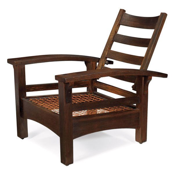 Gustav Stickley Morris Chair, 336