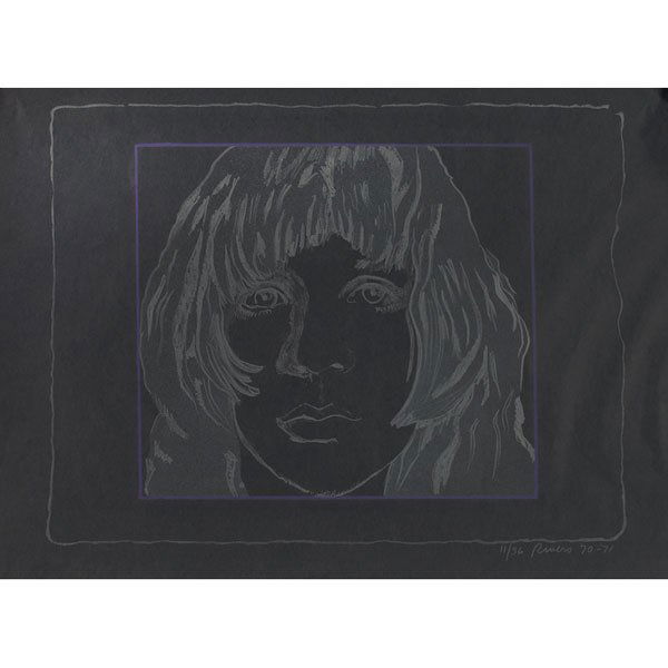 Larry Rivers, "Diana Raised II," 1970-1971, litho: Larry Rivers (American, 1923-2002) "Diana Raised II," 1970-1971, lithograph, 17.75" x 23.5", pencil signed, dated and numbered lower right, edition of 36, unframed