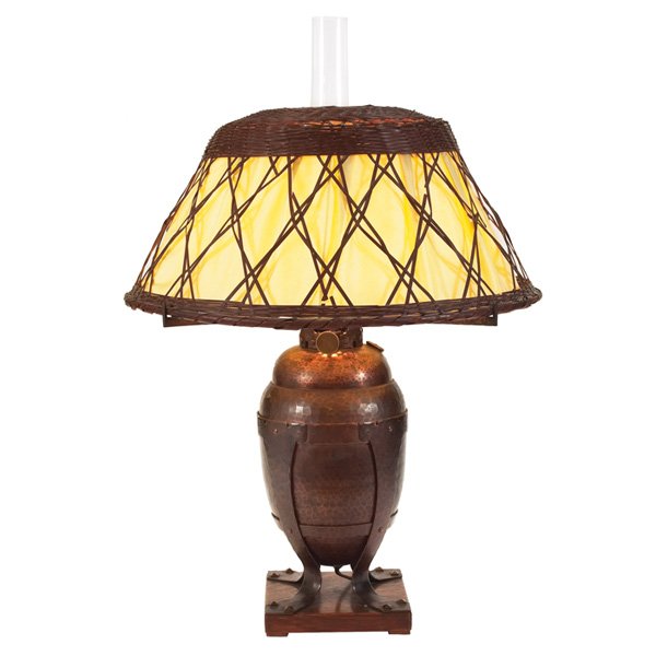 Gustav Stickley table lamp