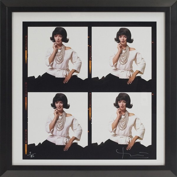 Bert Stern Marilyn in Jackie Wig from the Last Sitting: Bert Stern (American, 1929-2013) "Marilyn in Jackie Wig, from the Last Sitting," 1962, printed later, photograph, 26.25" x 25.75", signed lower right, numbered lower left, edition of 50, framed