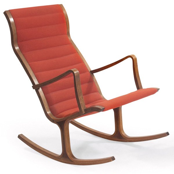 Mitsumasa Sugasawa Heron Rocking Chair Tendo Mokko