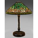 Tiffany Studios table lamp, daffodil pattern, shade