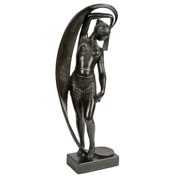 Alvin William Carl Meyer: Alvin William Carl Meyer, (American, 1892-1972), Deco Dancer, bronze, signed , 23"h including base