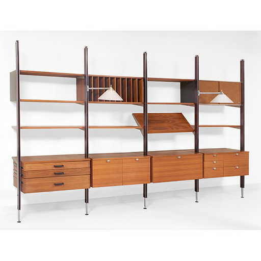 George Nelson Css Wall Unit By Herman Miller 1960s