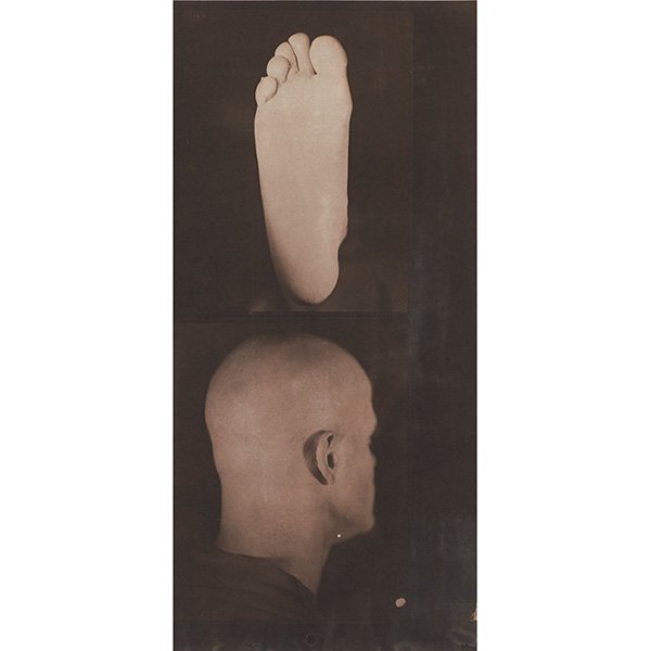 Rashid Johnson, (American, b. 1977): Rashid Johnson, (American, b. 1977), Untitled, Van Dyke print - unique edition, signed on verso, 21.5" x 10"