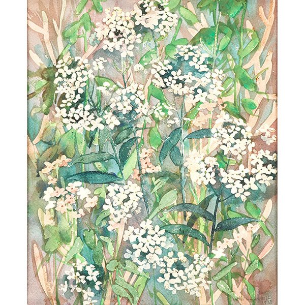 Hazel Hannell, (American, 1895-2002), Sweet Pocket,: Hazel Hannell, (American, 1895-2002), Sweet Pocket, watercolor, signed and dated, 18" x 14"