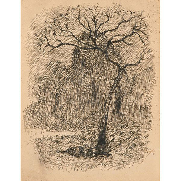 Pierre Bonnard, (French, 1867-1947), Untitled, etching,: Pierre Bonnard, (French, 1867-1947), Untitled, etching, 11.25" x 9"