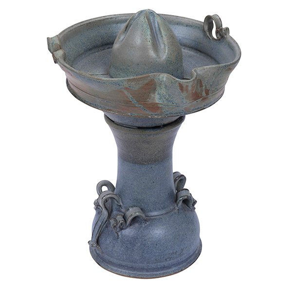 William A. Hoffman, sculpture, glazed stoneware, signed: William A. Hoffman, sculpture, glazed stoneware, signed Hoffman, 12.5"w x 12"d x 18"h