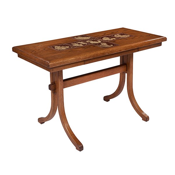 Arts & Crafts style table 48"w x 22"d x 31"h (1 of 2)