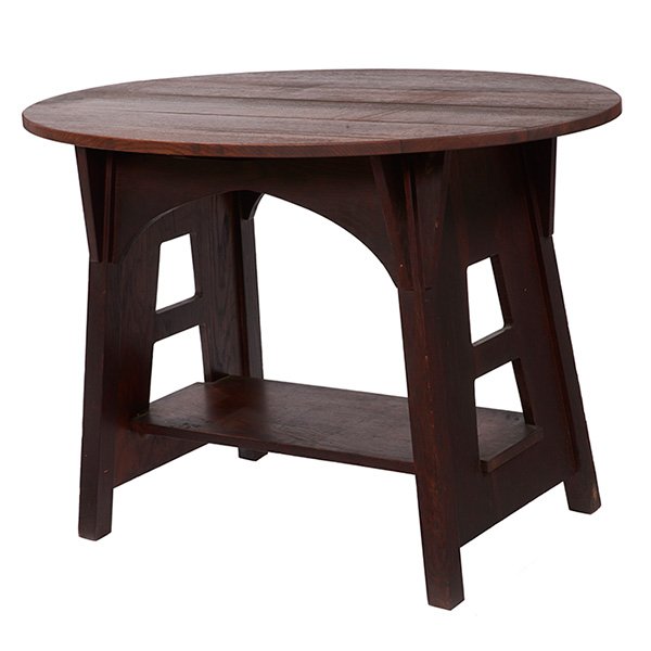 Limbert oval table, #146 45"w x 30.5"d x 29.5"h (1 of 1)