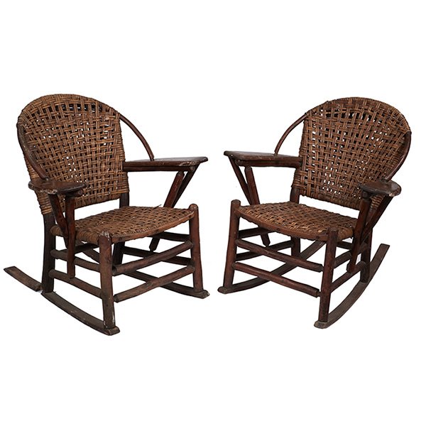 Old Hickory Furniture Company rocking chair 33''w x (1 of 1)