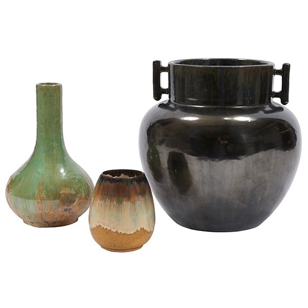 Fulper Pottery Co. vases, three largest: 8.75"dia x 9"h (1 of 1)