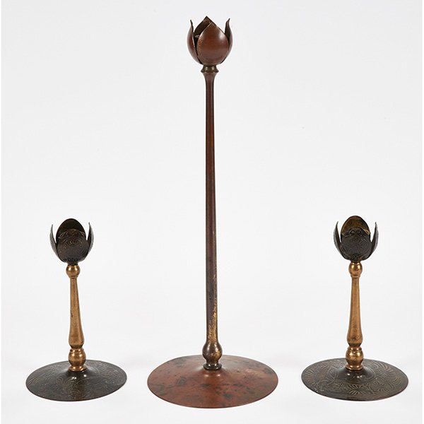 The Art Crafts Shop candlesticks, #3010, pair pair: (1 of 1)