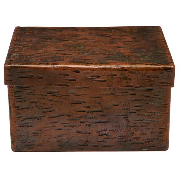 American Arts & Crafts lidded box 5.25"w x 3.75"d x 3"h (1 of 1)