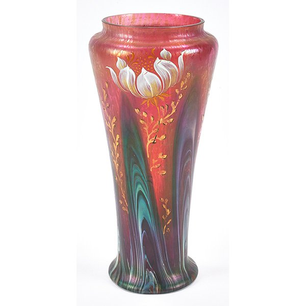 Rindskopf vase 5.5"dia x 12"h (1 of 1)