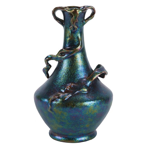 Heliosine vase 5"dia x 9"h (1 of 1)