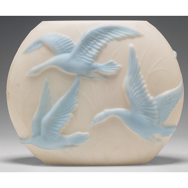 Phoenix Glass vase 11.5"w x 5.5"d x 9.5"h (1 of 1)