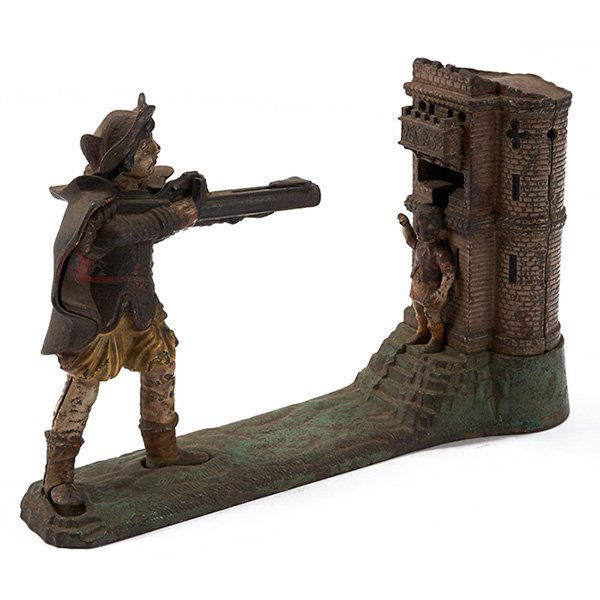 American, J & E Stevens William Tell mechanical bank (1 of 1)