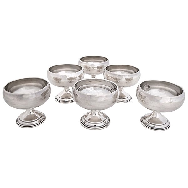 Frank M. Whiting Company sherbets, #72, set of six 3 (1 of 1)