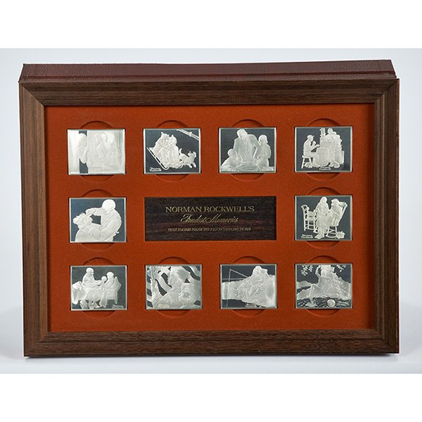 Norman Rockwell Fondest Memories set, by The Franklin (1 of 2)
