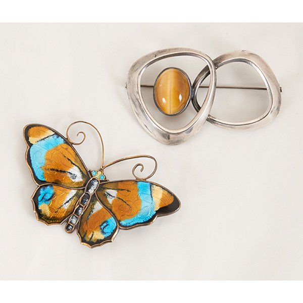 Holger Lindström brooch first: 2 1/8"w x 1 3/8"h (1 of 1)