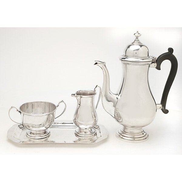 Frank M. Whiting and Co. George II coffee service: (1 of 1)