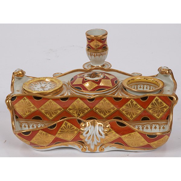 English encrier 9.25"w x 7"d x 4.75"h (1 of 1)