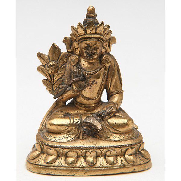 Burmese diminutive figure of a Buddha 1.5”w x 1”d x 2”h (1 of 1)
