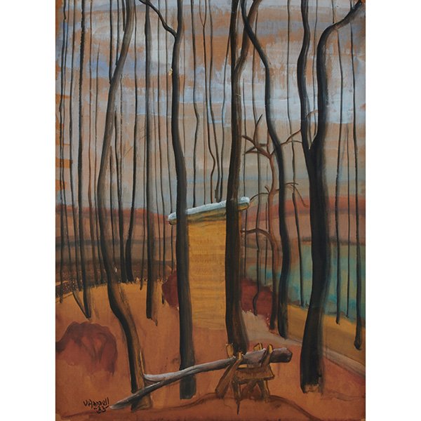 Vin Hannell, (American, 1896-1964), View Through the (1 of 1)