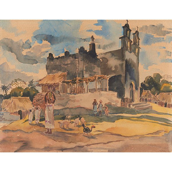 Ruth Van Sickle Ford, (American, 1897-1980), Mission (1 of 1)