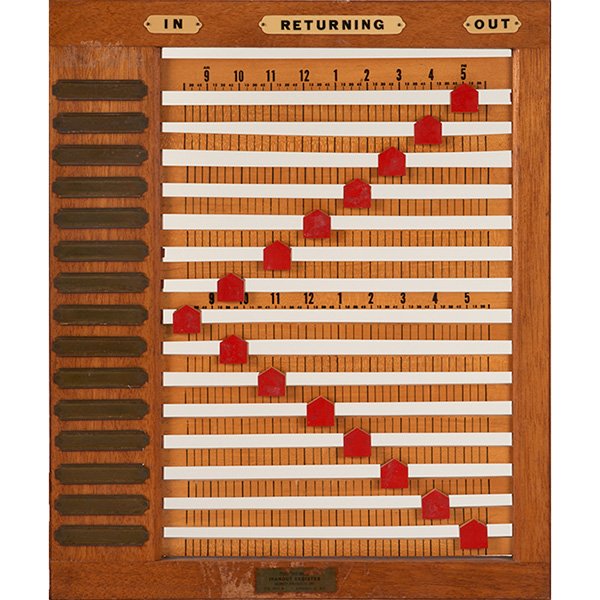 In Out Time board (1 of 1)