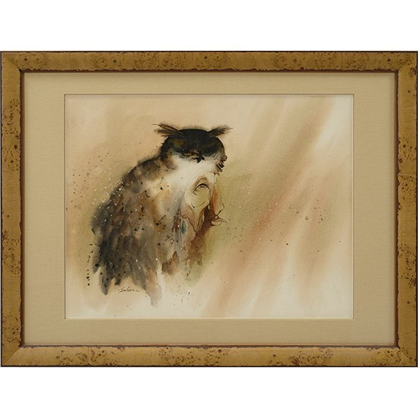 Bert Dail Seabourn, (American, b. 1931), Owl Knows My (1 of 1)